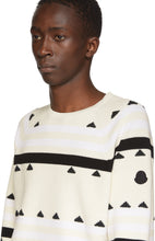 Moncler Genius 2 Moncler 1952 Beige Striped Sweater