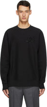Moncler Genius 2 Moncler 1952 Black Fleece Logo Sweatshirt - Moncler Genius 2 Moncler 1952 Sweat-shirt Black Fleece - Moncler Genius 2 Moncler 1952 블랙 플리스 로고 스웨터