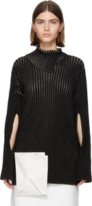 Moncler Genius 2 Moncler 1952 Black Knit Turtleneck