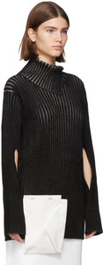 Moncler Genius 2 Moncler 1952 Black Knit Turtleneck