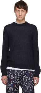 Moncler 2 Moncler 1952 Black Mohair Sweater - Moncler 2 Moncler 1952 Black Mohair Pull - Moncler 2 Moncler 1952 블랙 모헤어 스웨터