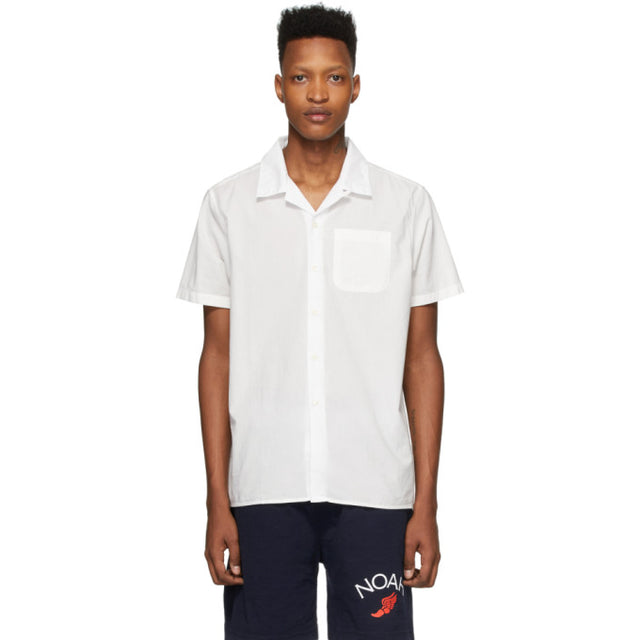 Noah White Watercolor Floral Shirt