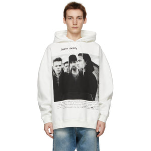 R13 White Anton Corbijn Edition U2 Death Valley Hoodie