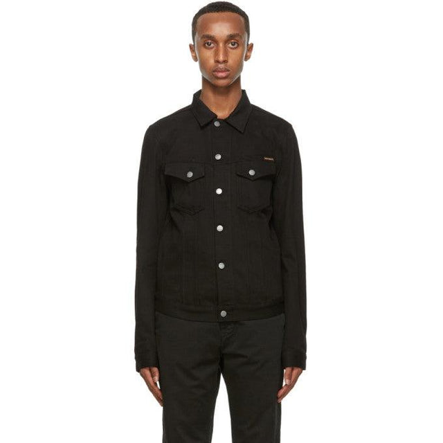 Nudie Jeans Black Billy Denim Jacket