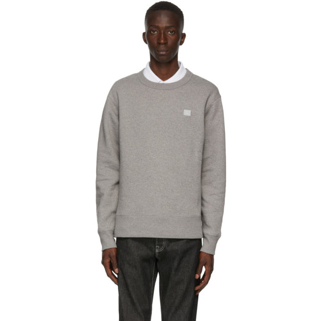 Acne Studios Grey Fairview Patch Sweatshirt
