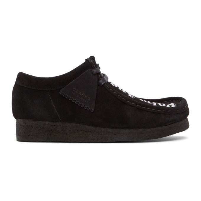 Palm Angels Black Clark Originals Edition Wallabee Desert Boots