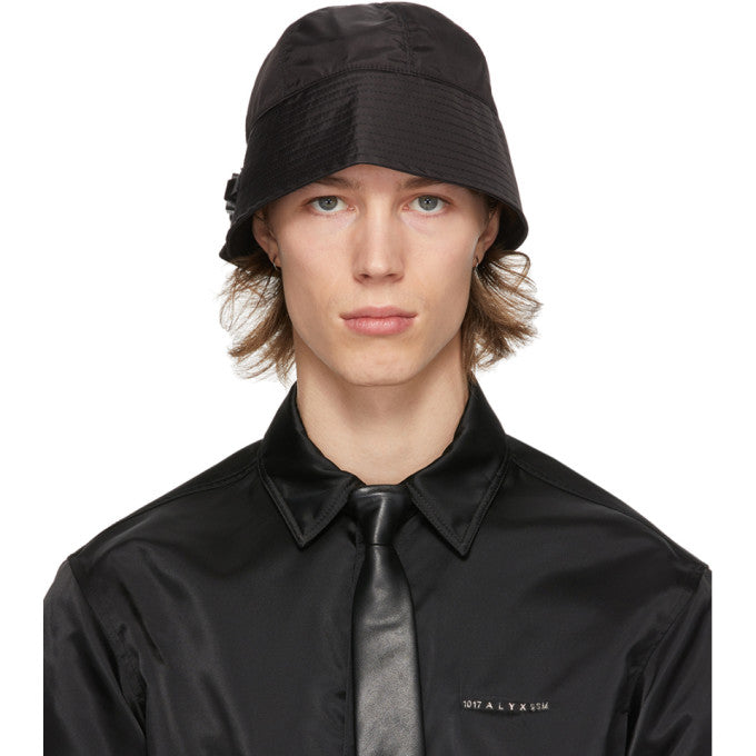 1017 ALYX 9SM Black Narrow Buckle Bucket Hat – BlackSkinny