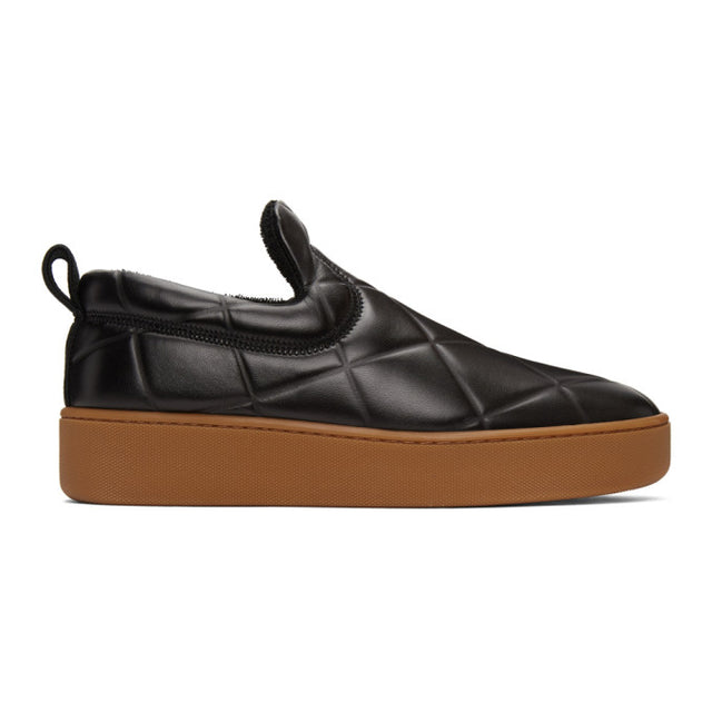 Bottega Veneta Black The Quilt Sneakers