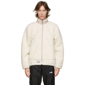 Saintwoods Reversible Beige and Pink Sherpa Hoodie