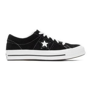 Converse Black Suede One Star Sneakers
