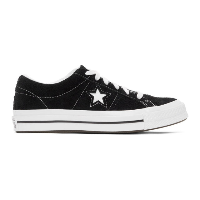 Converse Black Suede One Star Sneakers