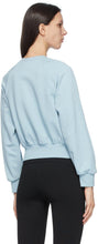 3.1 Phillip Lim Blue Raglan Sleeve Sweatshirt