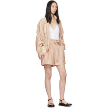3.1 Phillip Lim Pink Paperbag Shorts - 3.1 Shorts de papier piquant Phaillip Lim - 3.1 필립 Lim 핑크 페이퍼백 반바지