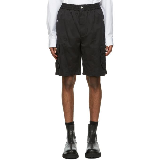 3.1 Phillip Lim Black Utility Cargo Shorts