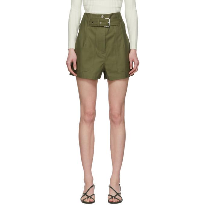 3.1 Phillip Lim Khaki Belted Cargo Short