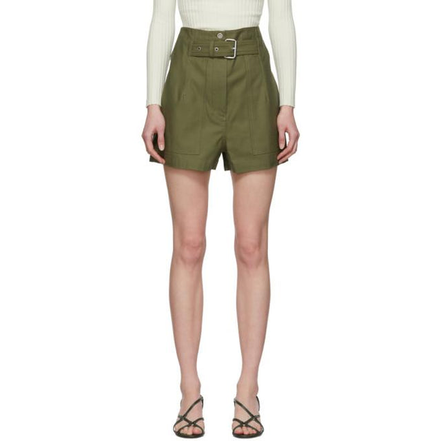 3.1 Phillip Lim Khaki Belted Cargo Short