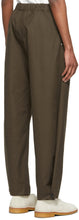 3MAN Brown Canvas Sack Trousers