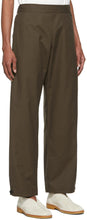 3MAN Brown Canvas Sack Trousers