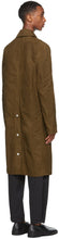 3MAN Khaki Slim Snap Trench Coat