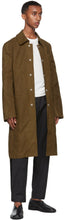 3MAN Khaki Slim Snap Trench Coat