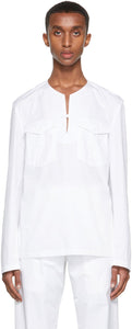 3MAN White Deck Shirt - Chemise de pont blanc 3man - 3man 화이트 데크 셔츠