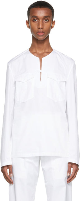 3MAN White Deck Shirt - Chemise de pont blanc 3man - 3man 화이트 데크 셔츠