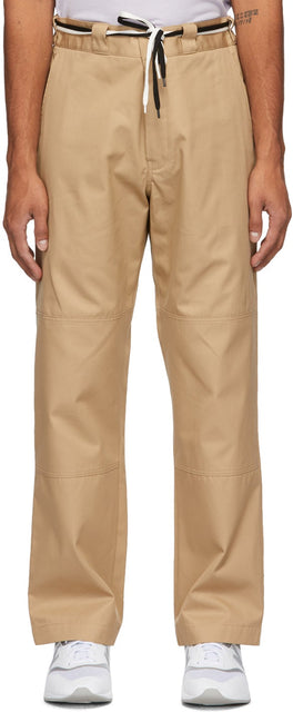 4SDESIGNS Khaki HD Twill Work Trousers - 4SDesigns Kaki HD Twill Pantalon Trouble - 4SDESigns Khaki HD 능 직물 바지