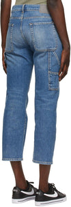 6397 Blue Faded Carpenter Jeans