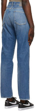 6397 Blue Straight Jeans