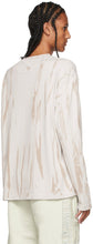 A-COLD-WALL* Beige Erosion Long Sleeve T-Shirt