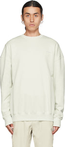 A-COLD-WALL* Beige Heightfield Sweatshirt - Sweat-shirt à haut-par-dessus * Beige - A-coold-wall * 베이지 높이 필드 스웨터