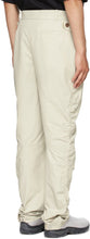 A-COLD-WALL* Beige Ruche Technical Trousers