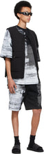 A-COLD-WALL* Black Brush Stroke Shorts