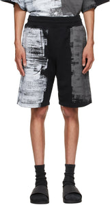 A-COLD-WALL* Black Brush Stroke Shorts - Mur à froid * Short de coup de pinceau noir - 콜드 벽 * 블랙 브러쉬 스트로크 반바지