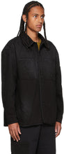 A-COLD-WALL* Black Denim Spray Shirt
