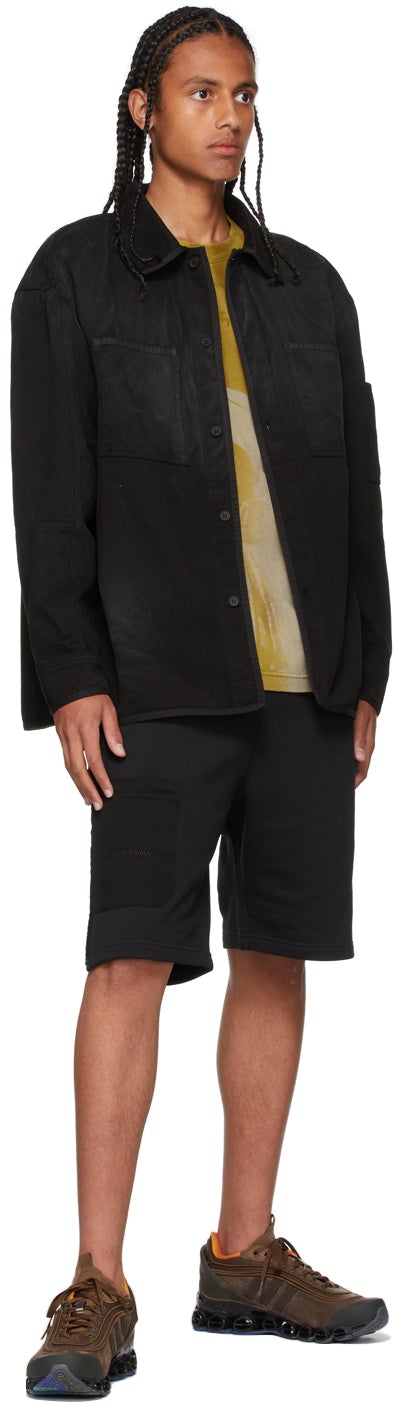 A-COLD-WALL* Black Denim Spray Shirt
