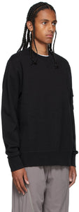 A-COLD-WALL* Black Essential Compass Pocket Sweatshirt