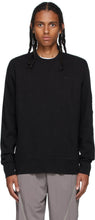 A-COLD-WALL* Black Essential Compass Pocket Sweatshirt - Sweat-shirt de poche Compas essentiel noir * - 콜드 벽 * 블랙 필수 나침반 포켓 스웨트