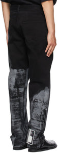 A-COLD-WALL* Black Pigment Trucker Jeans