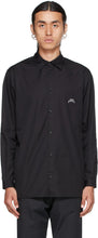 A-COLD-WALL* Black Shoulder Panel Shirt - T-shirt de panneau d'épaulement noir * - 콜드 벽 * 블랙 어깨 패널 셔츠