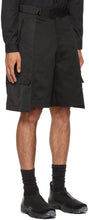 A-COLD-WALL* Black Strata Cargo Shorts