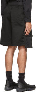 A-COLD-WALL* Black Strata Cargo Shorts