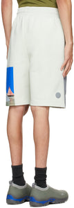 A-COLD-WALL* Green Hemisphere Print Shorts