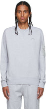 A-COLD-WALL* Grey Essential Compass Pocket Sweatshirt - Sweat-shirt de poche de boussole essentiel gris * - 콜드 벽 * 회색 필수 나침반 포켓 스웨터