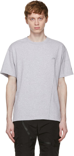 A-COLD-WALL* Grey Essential T-Shirt - T-shirt essentiel gris-mur * - 콜드 벽 * 회색 필수 티셔츠