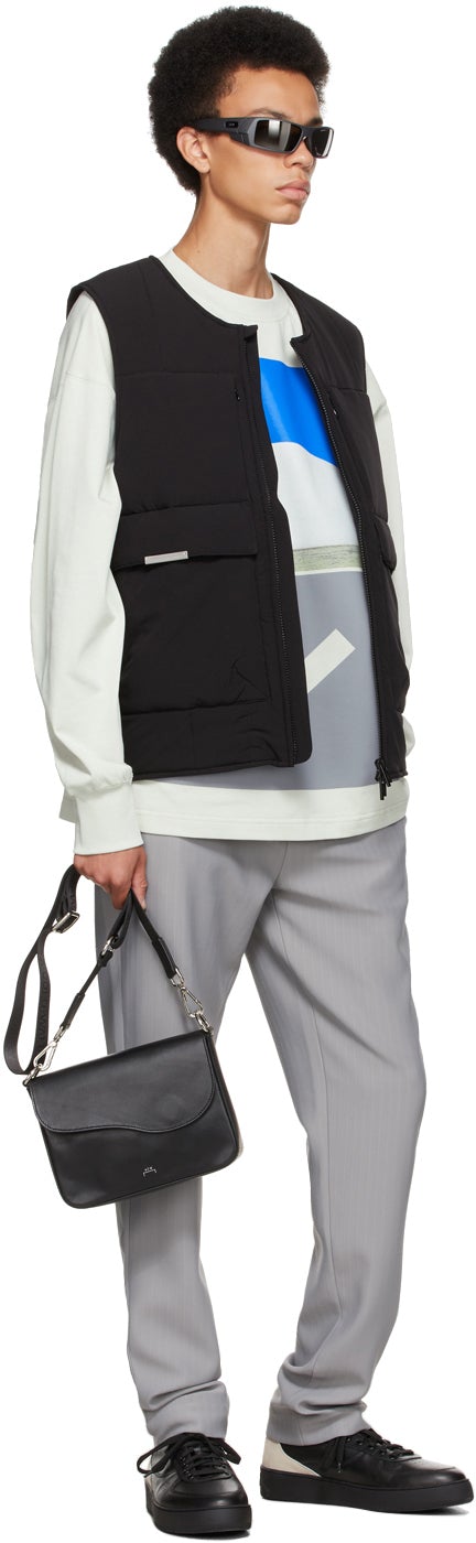 A-COLD-WALL* Grey Purl Tailored Trousers