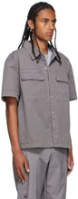 A-COLD-WALL* Grey Short Sleeve Over Shirt