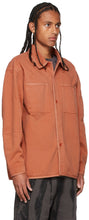A-COLD-WALL* Orange Denim Spray Shirt