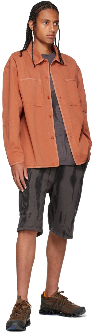 A-COLD-WALL* Orange Denim Spray Shirt