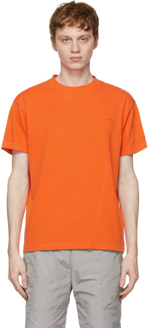 A-COLD-WALL* Orange Essential T-Shirt - T-shirt essentiel de mur à froid * - 콜드 벽 * 오렌지 필수 티셔츠